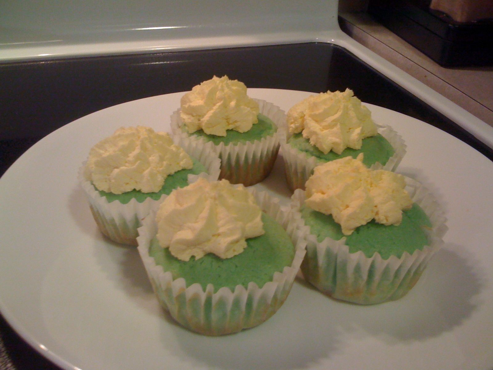 Key Lime & French Vanilla Cheesecake Cupcakes