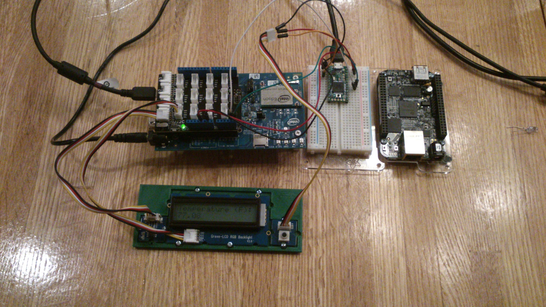 Dual-Arduino I2C Temperature Display - Instructables