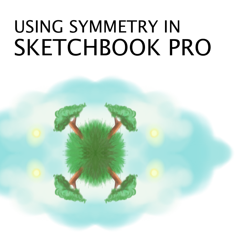 Using the Symmetry Tool in SketchBook Pro to Design Clothing