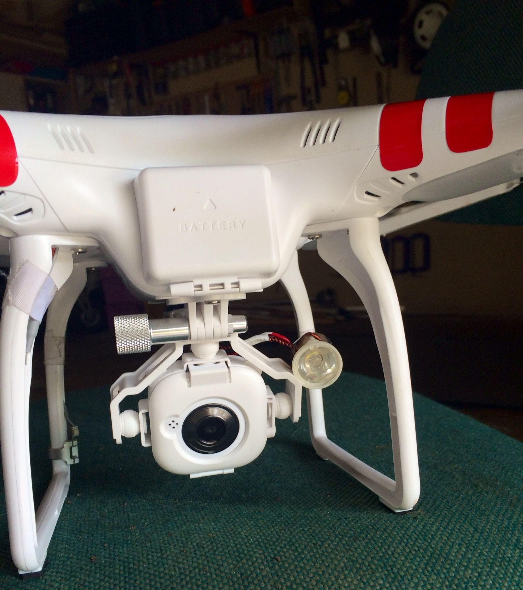 Drone (quad) Search Light for Night Flying