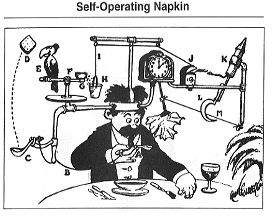 Arduino Rube Goldberg "Do Nothing Machine" for Teachers