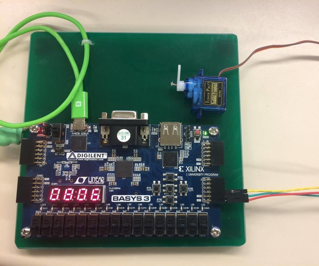 Cal Poly CPE 133 Automatic Pet Feeder (VHDL)