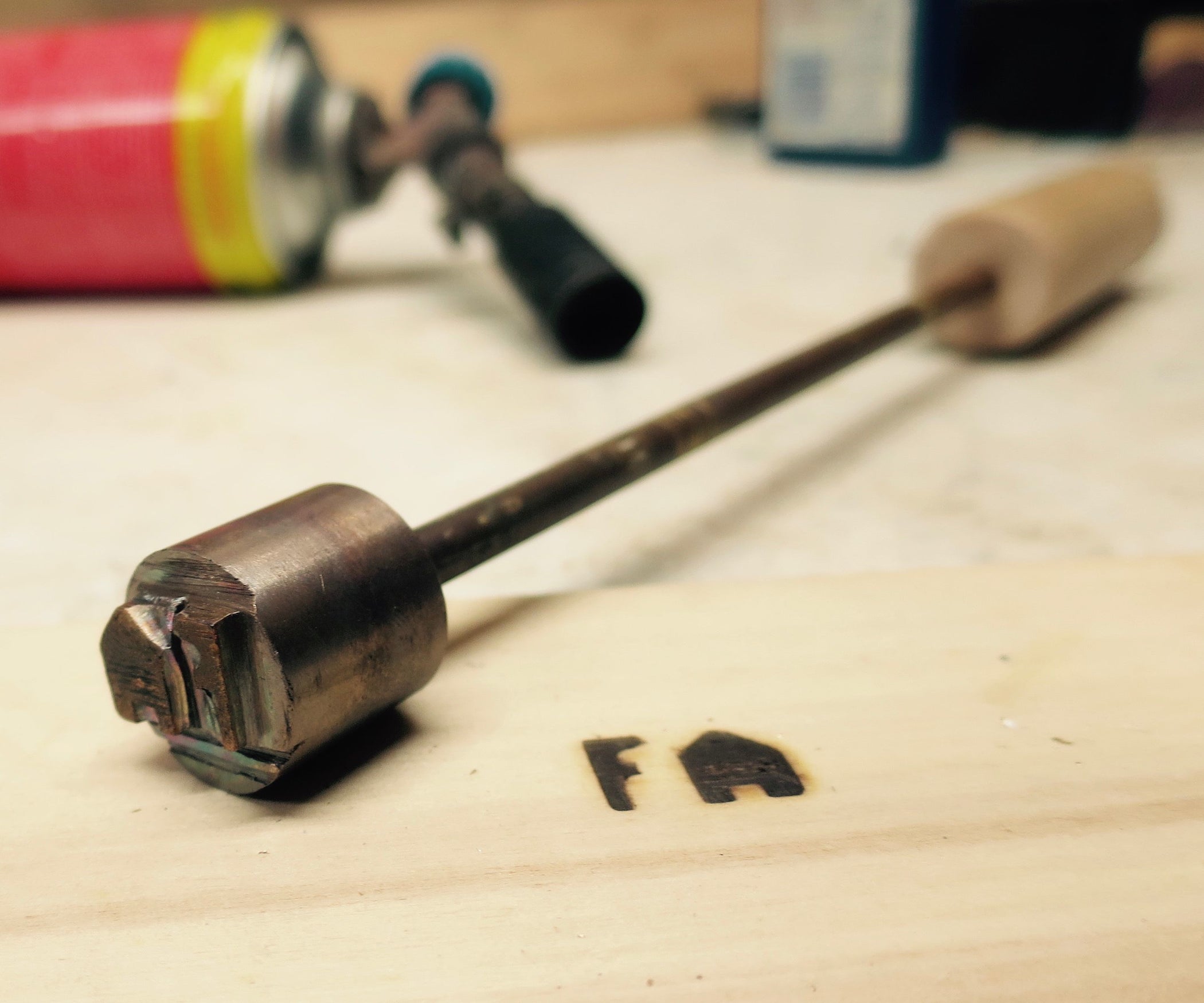 Metal Stamp for Wood Instructables
