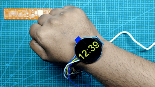 Digital Clock Sketch