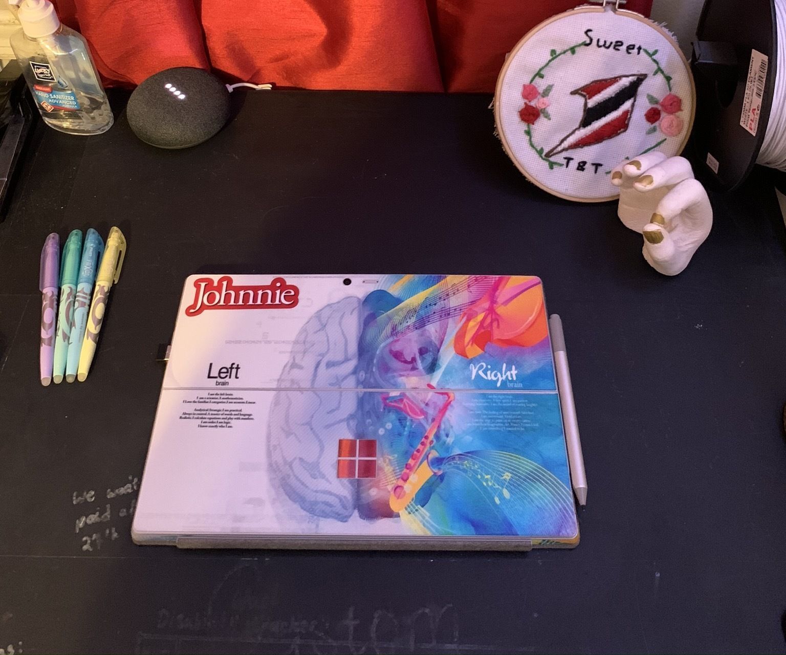 Chalkboard Work Space