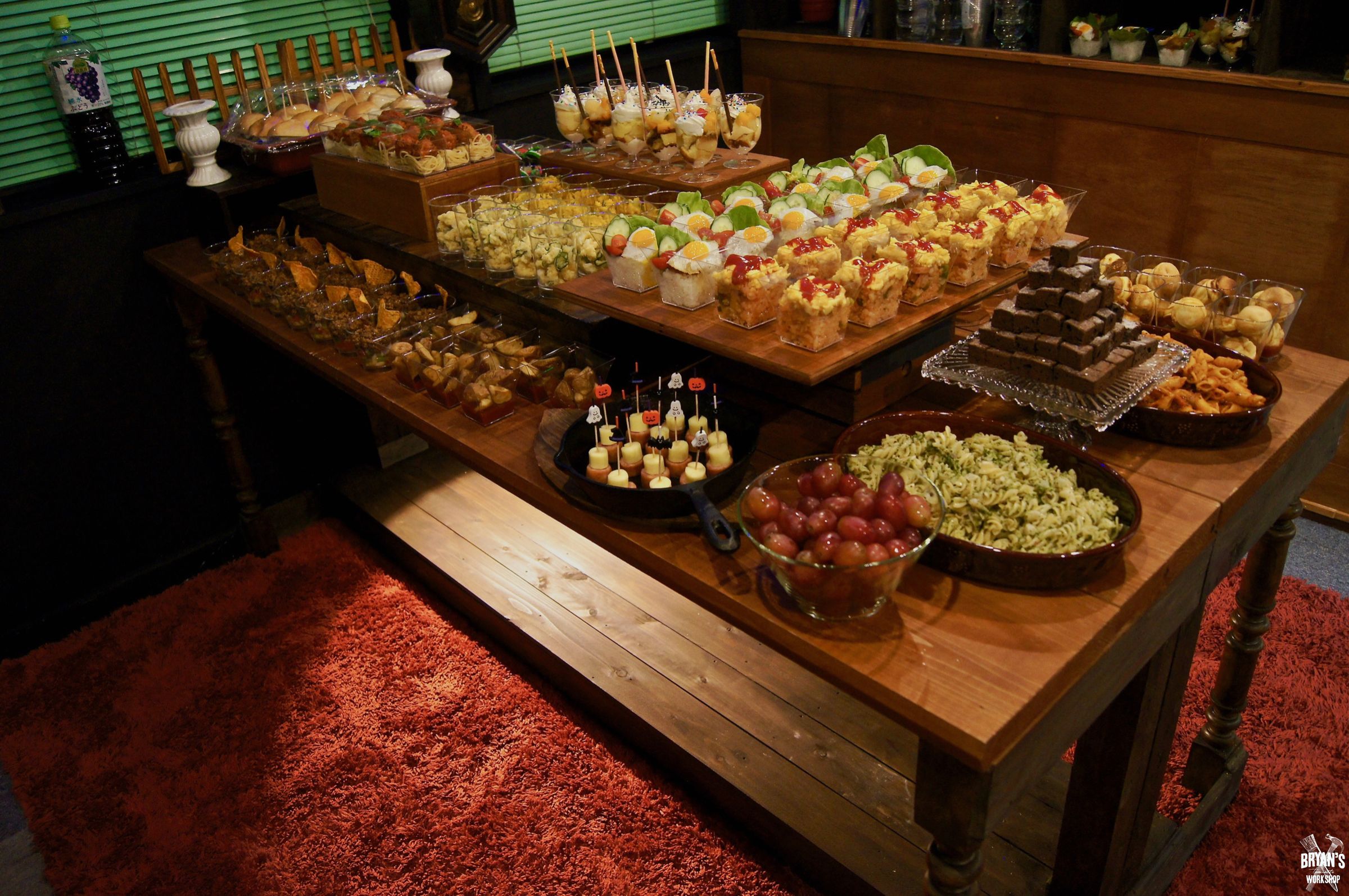 Rustic Halloween Food Display! 7 Steps Instructables