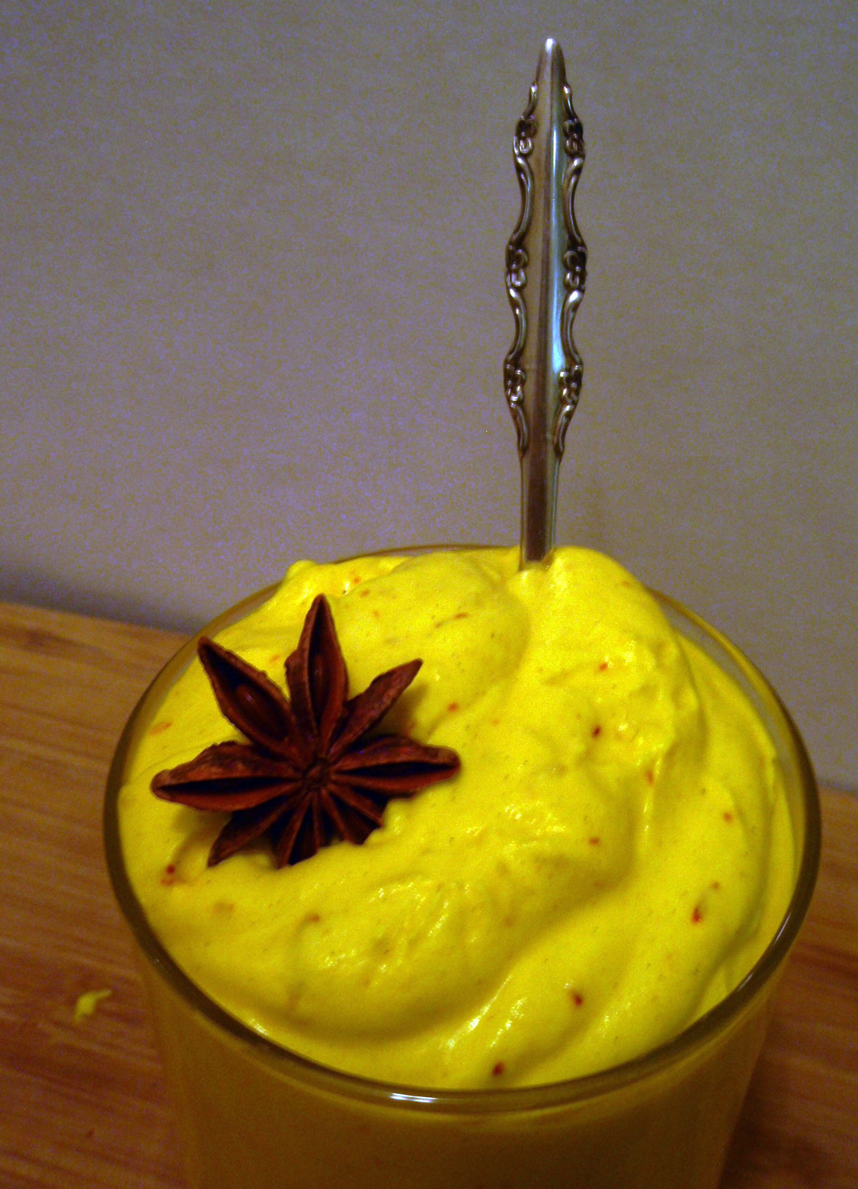 Indian Saffron Mousse