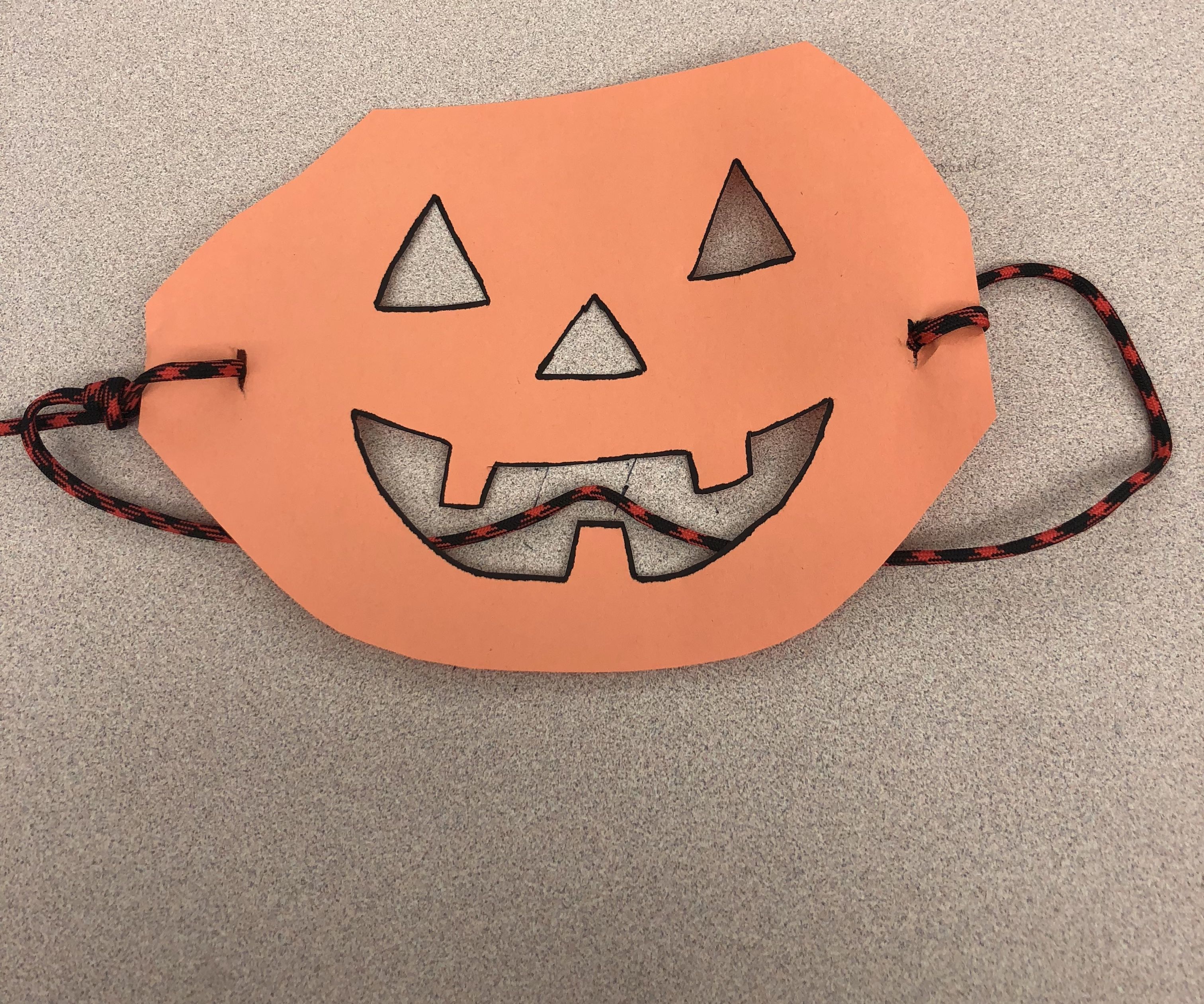 Halloween Pumpkin Mask