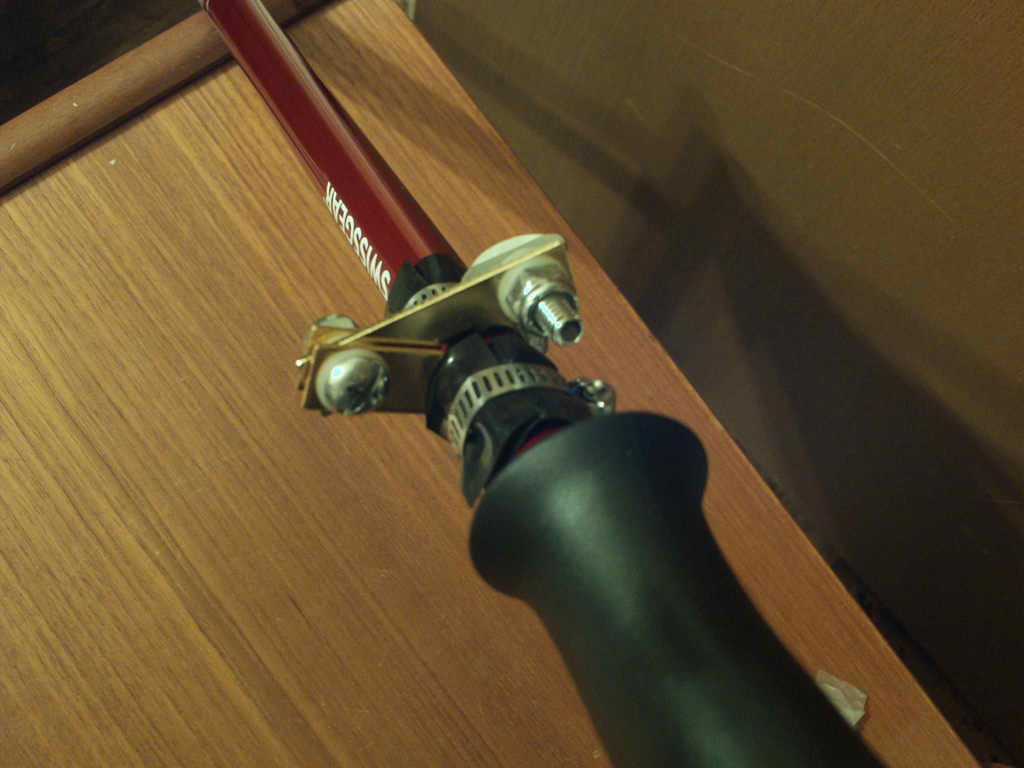 Trekking Pole Monopod for Small Camera/Camcorder 4 Steps Instructables