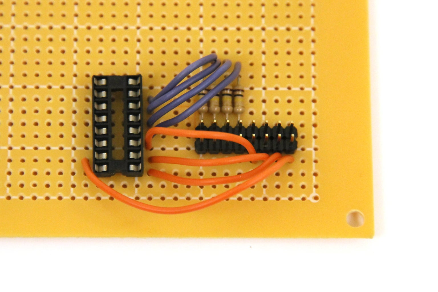 Connections to LEDs