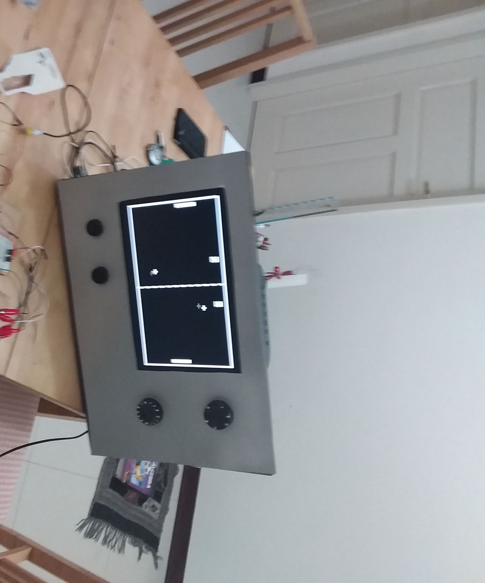 Arduino Old-Style Pong (TVout)