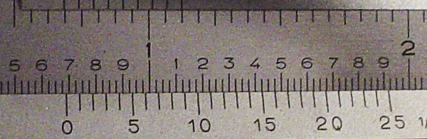 How to read vernier caliper in outlet english system