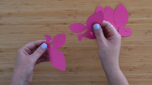 Interlocking Flower Assembly