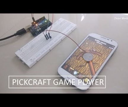 Pickcraft Game Player Using Arduino with Utsource
