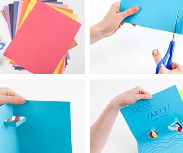 Make Your Own Floating Box Pop-Up Card