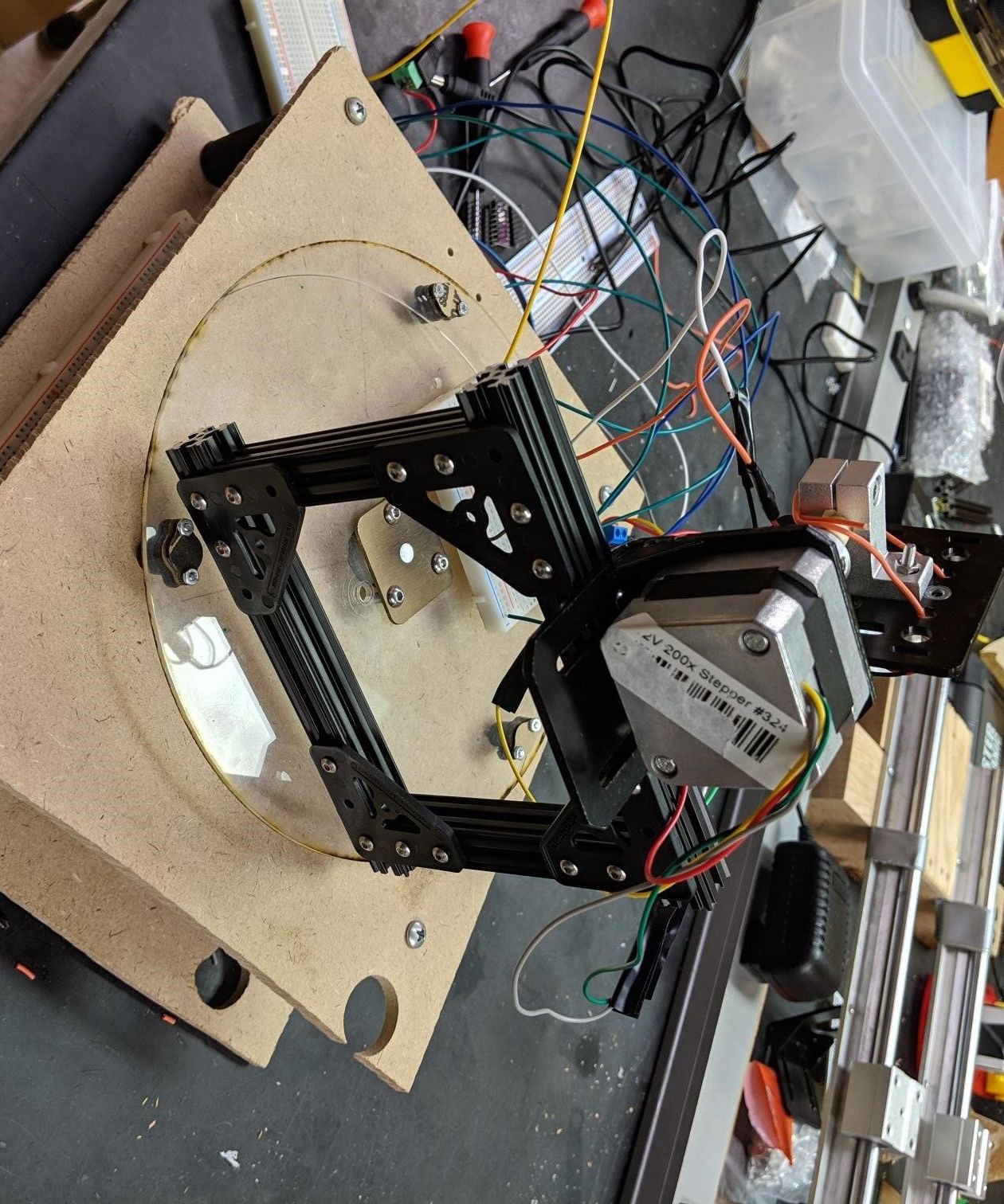 Laser Tracking Turret