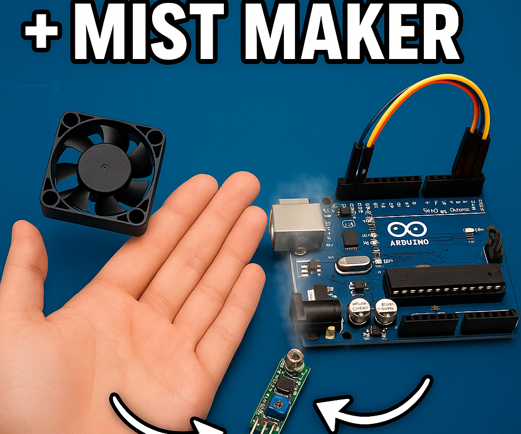 Arduino-based Mist Maker and Hand Dryer