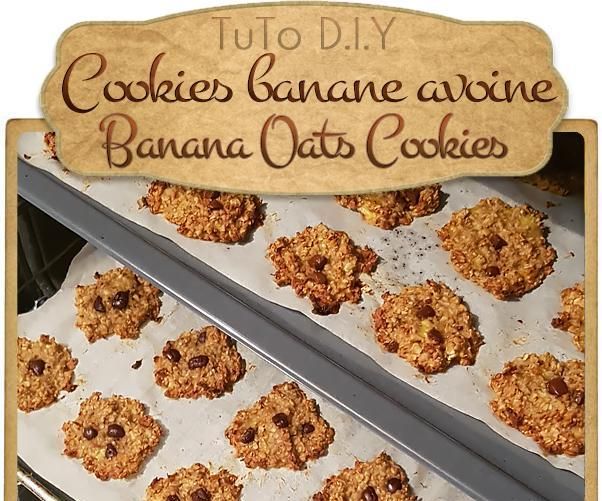 { BANANA OATS COOKIES }