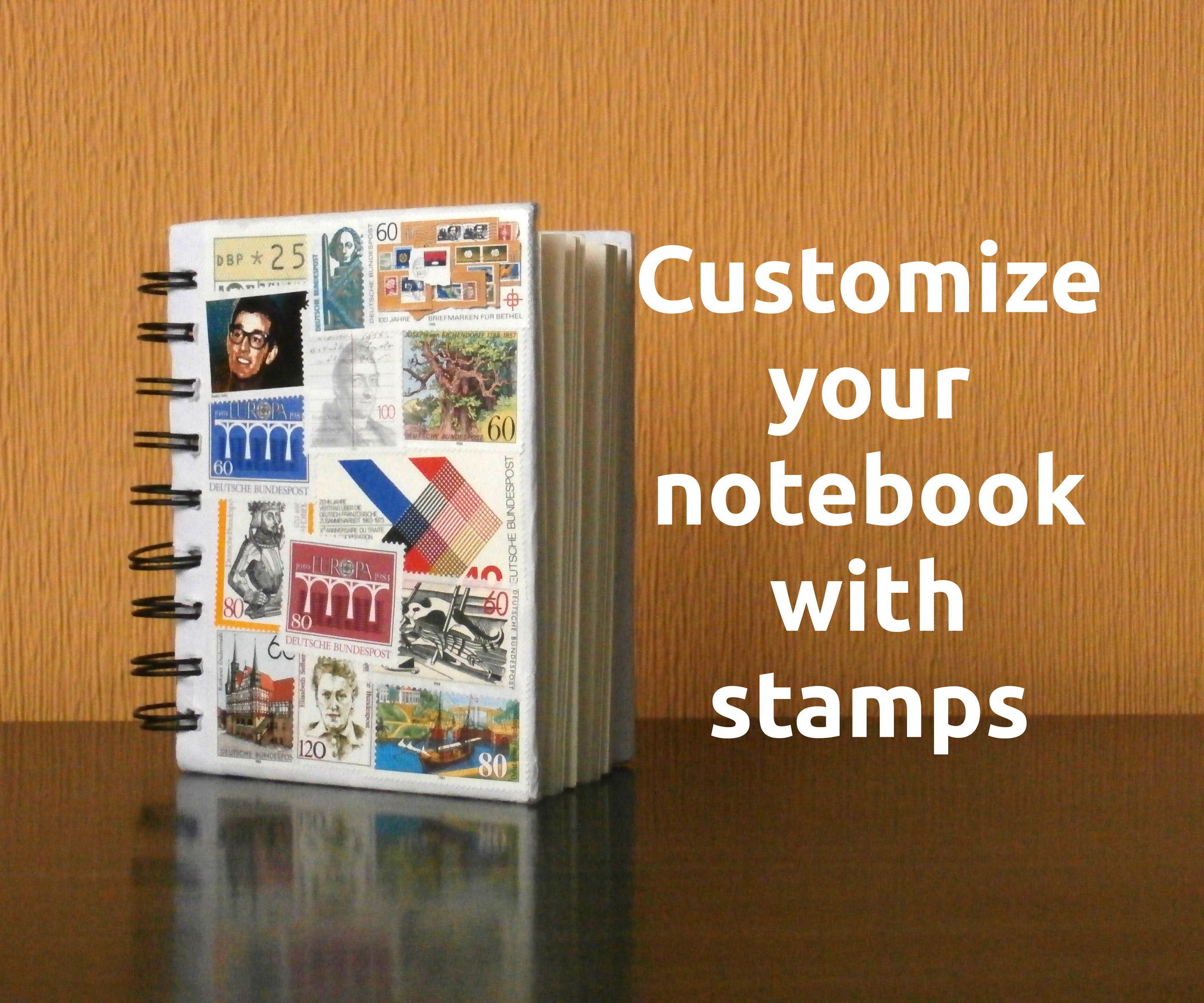 Customize Your Notebook (or Any Object) With Stamps