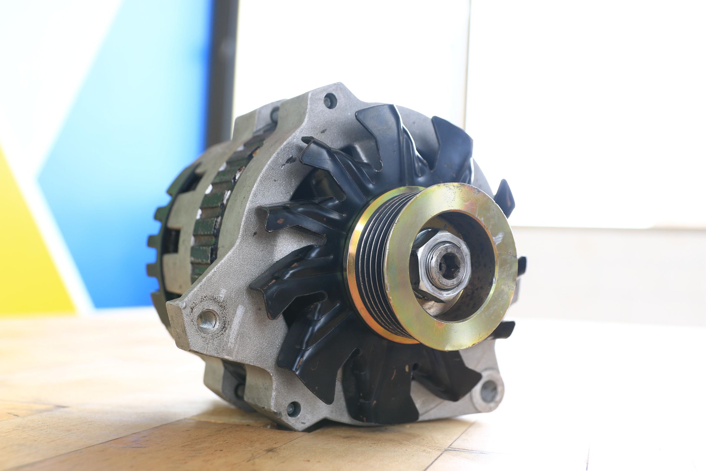 Converting Car Alternator Into a Permanent Brushless Motor 6