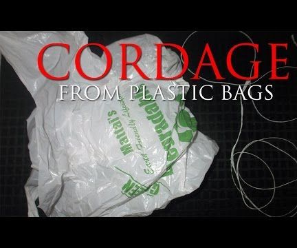 How to Make Cordage From Plastic Bags