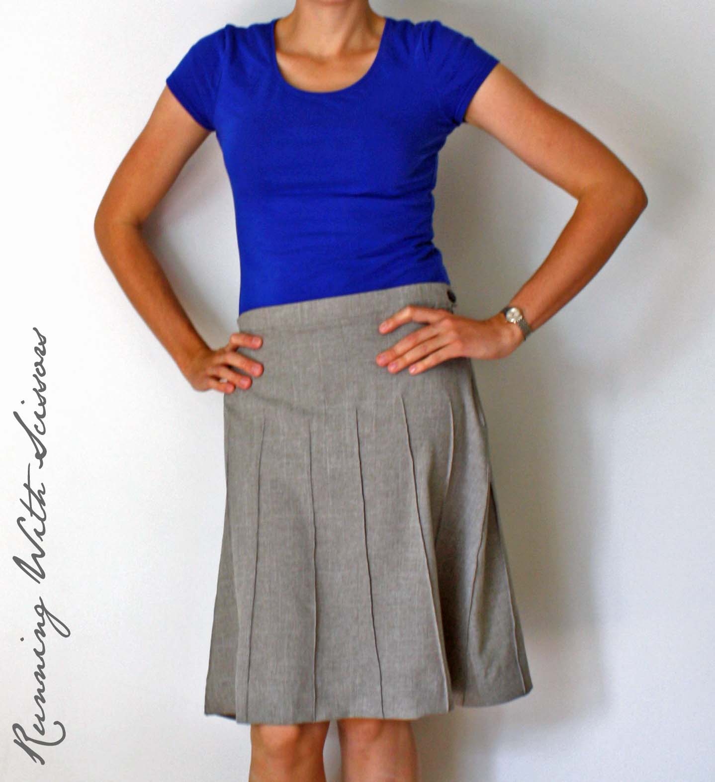 【U LAN】double pintuck cutting miniskirt Secretary Pintuck Skirt : 6 Steps (with Pictures