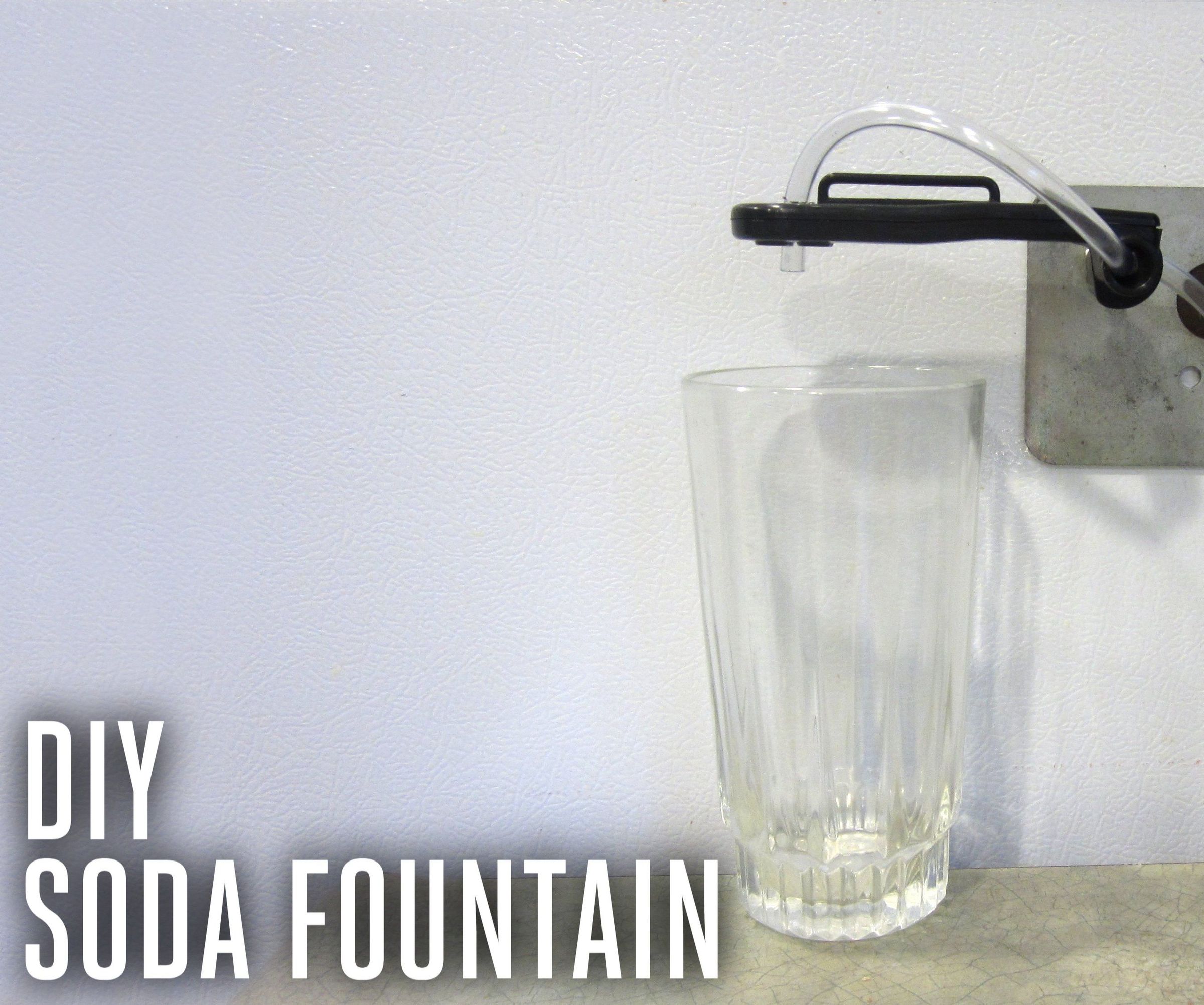 Mini Fridge Soda Fountain