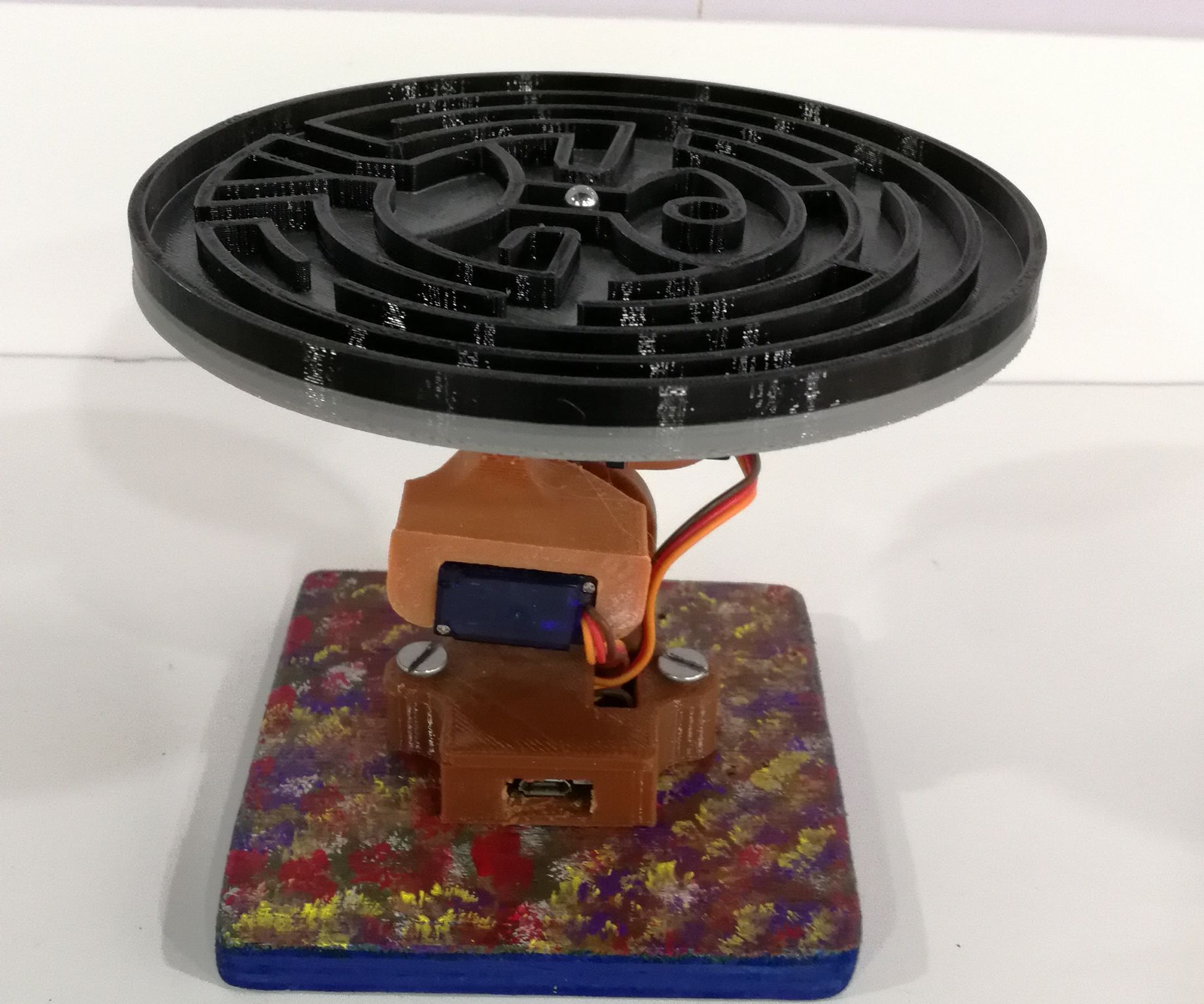 Gesture Controlled Maze