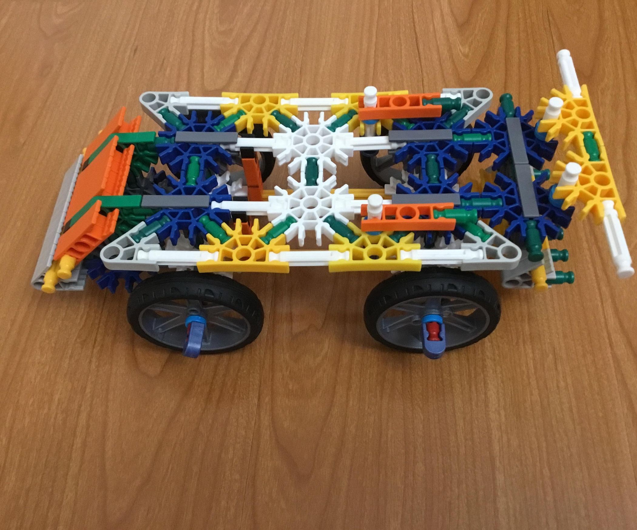 Knex Sports Car Instructions 9 Steps Instructables