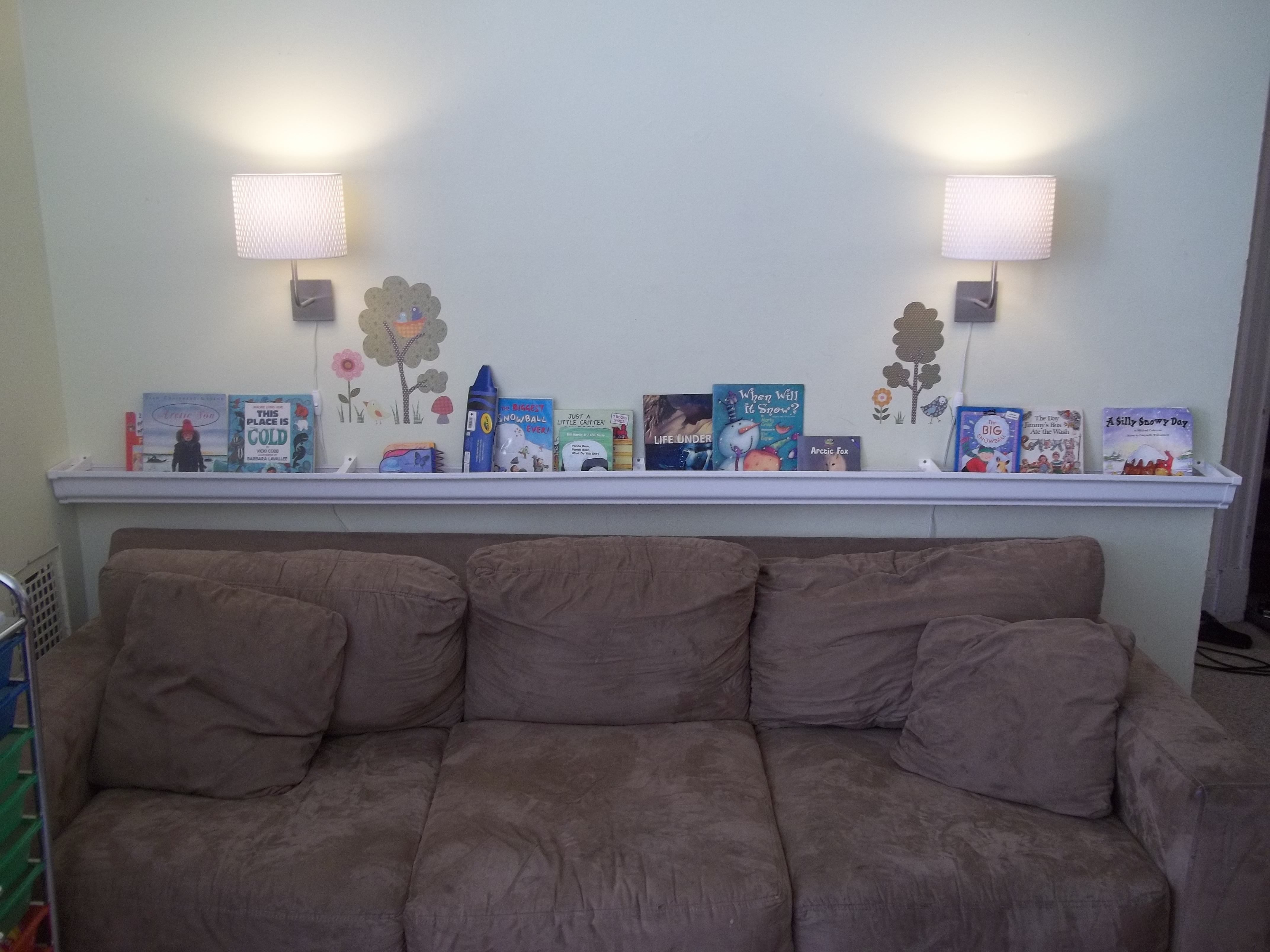 Rain Gutter Book Shelves (with Pictures) Instructables