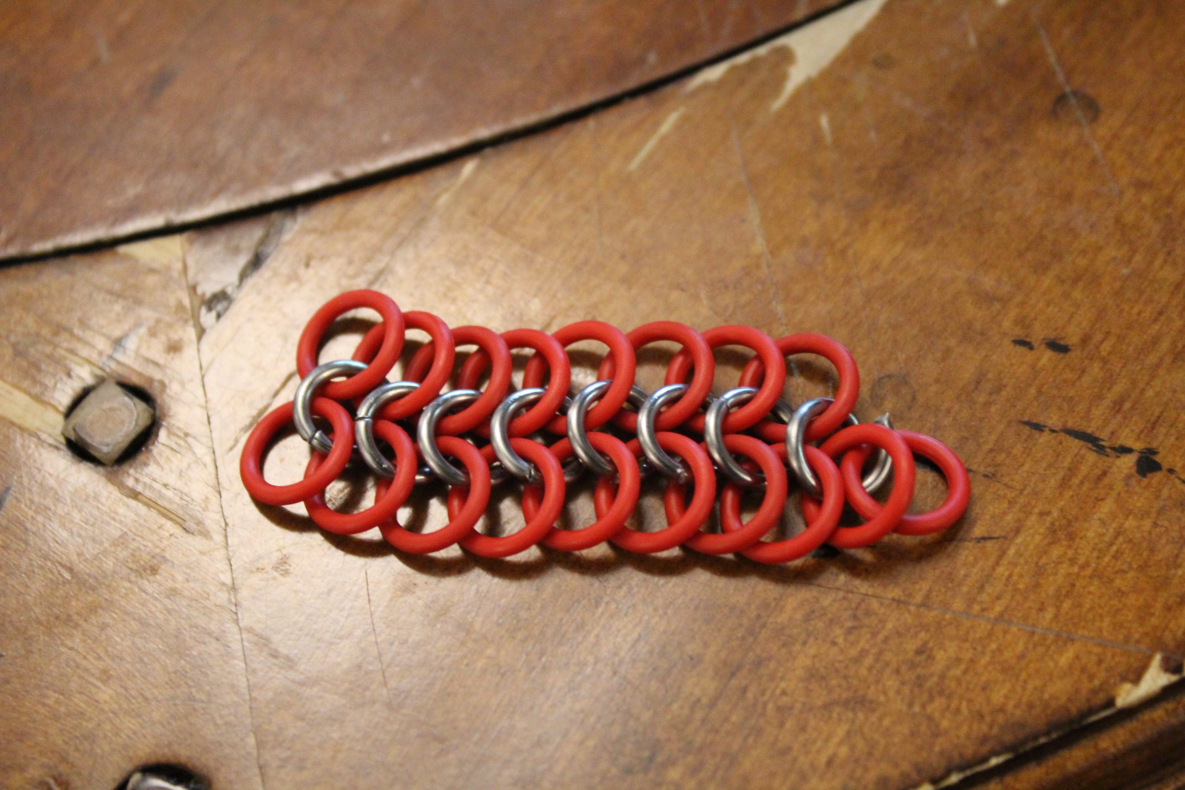 Chainmail and Oring Keychain 6 Steps (with Pictures) Instructables