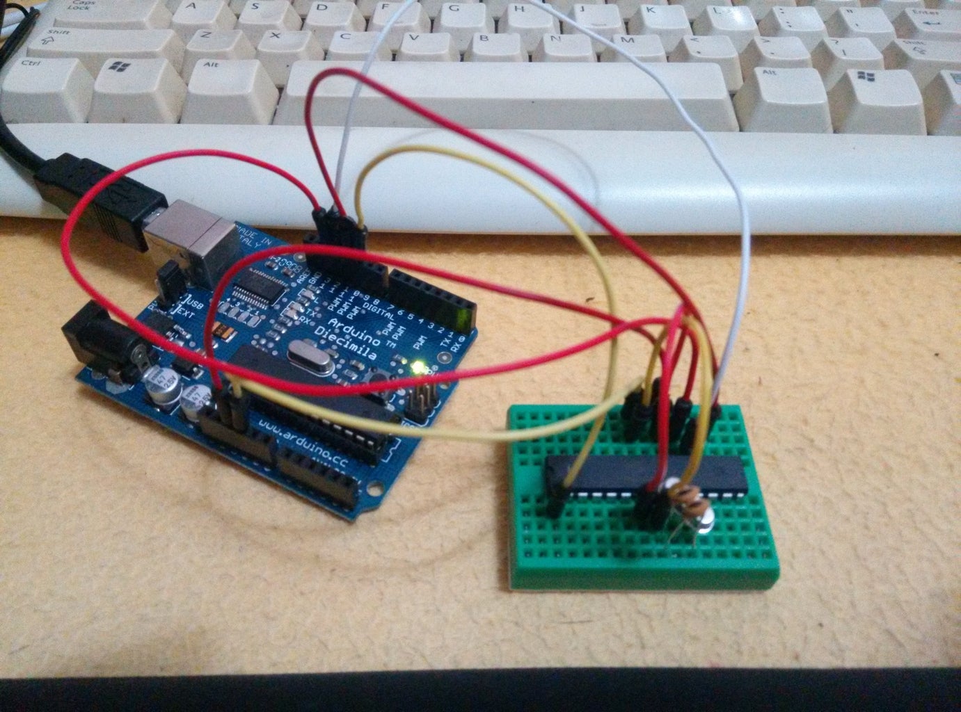 Burn BootLoader Into Atmega328P Using Arduino Diecimila : 3 Steps ...