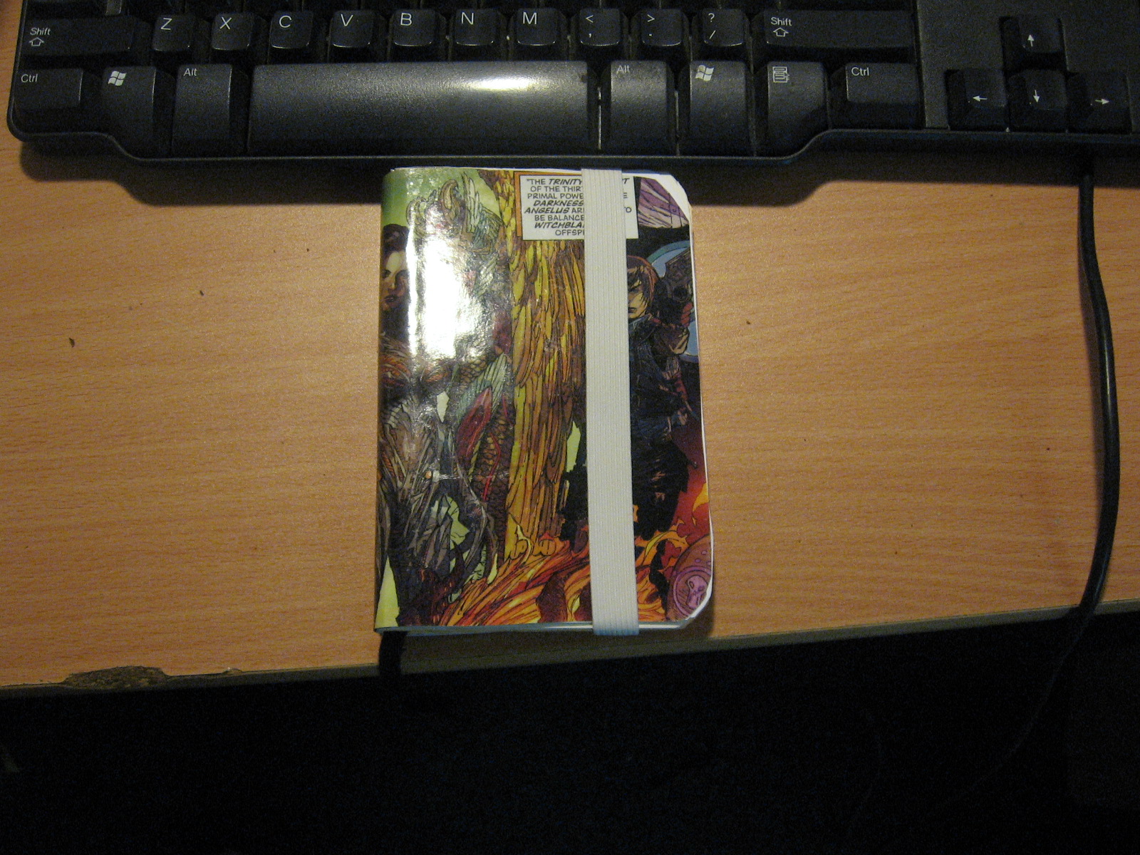 Comic Book Page Cover NoteBook