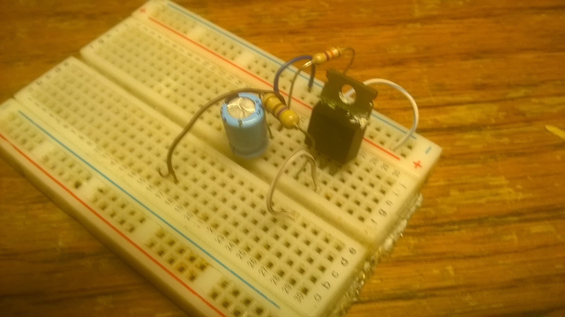 A Simple Time Delay Circuit : 3 Steps (with Pictures) Circuit Diagram
