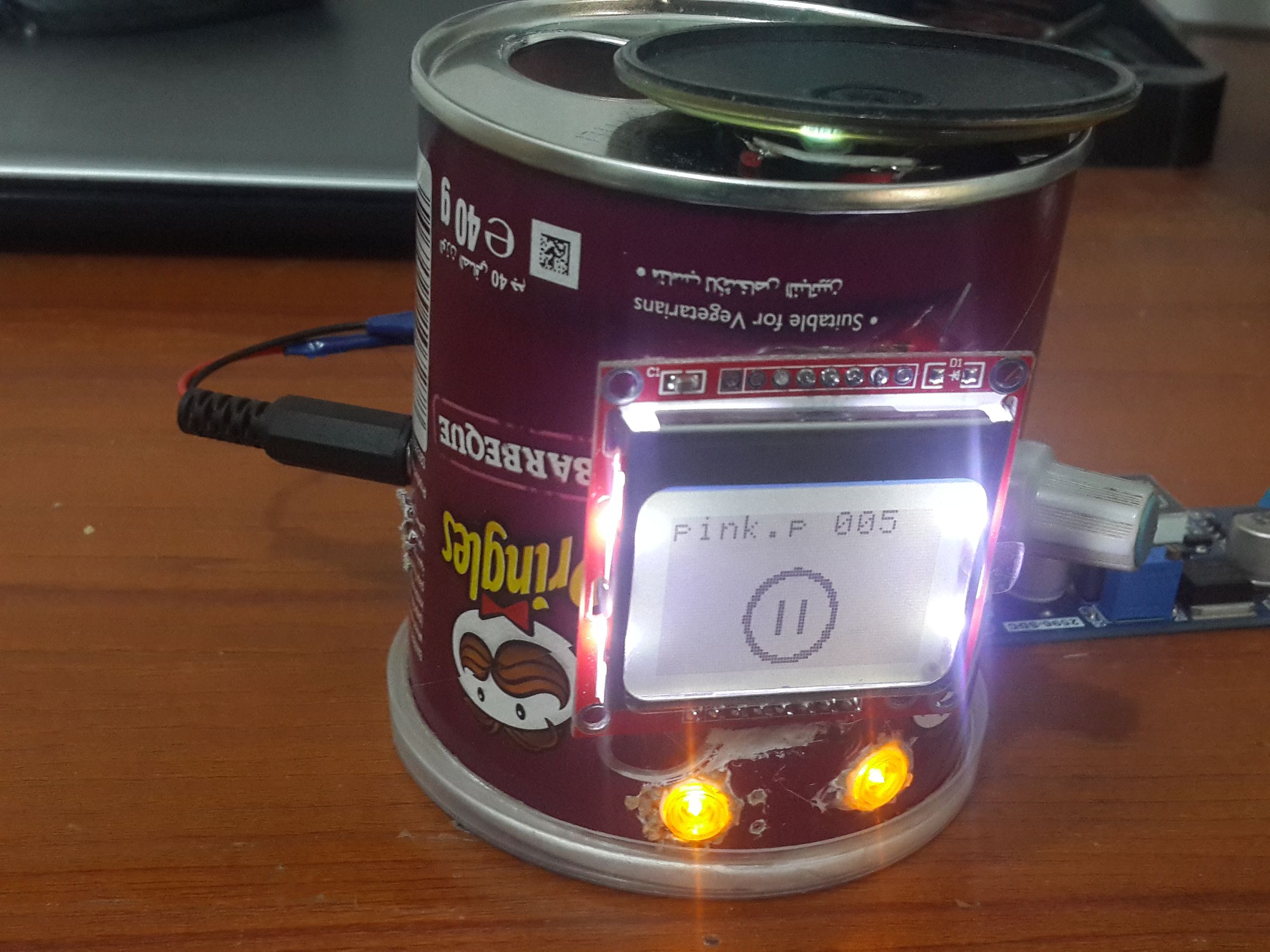 Convert Your Pringles Cans to RTTTL Audio Player : 7 Steps (with ...