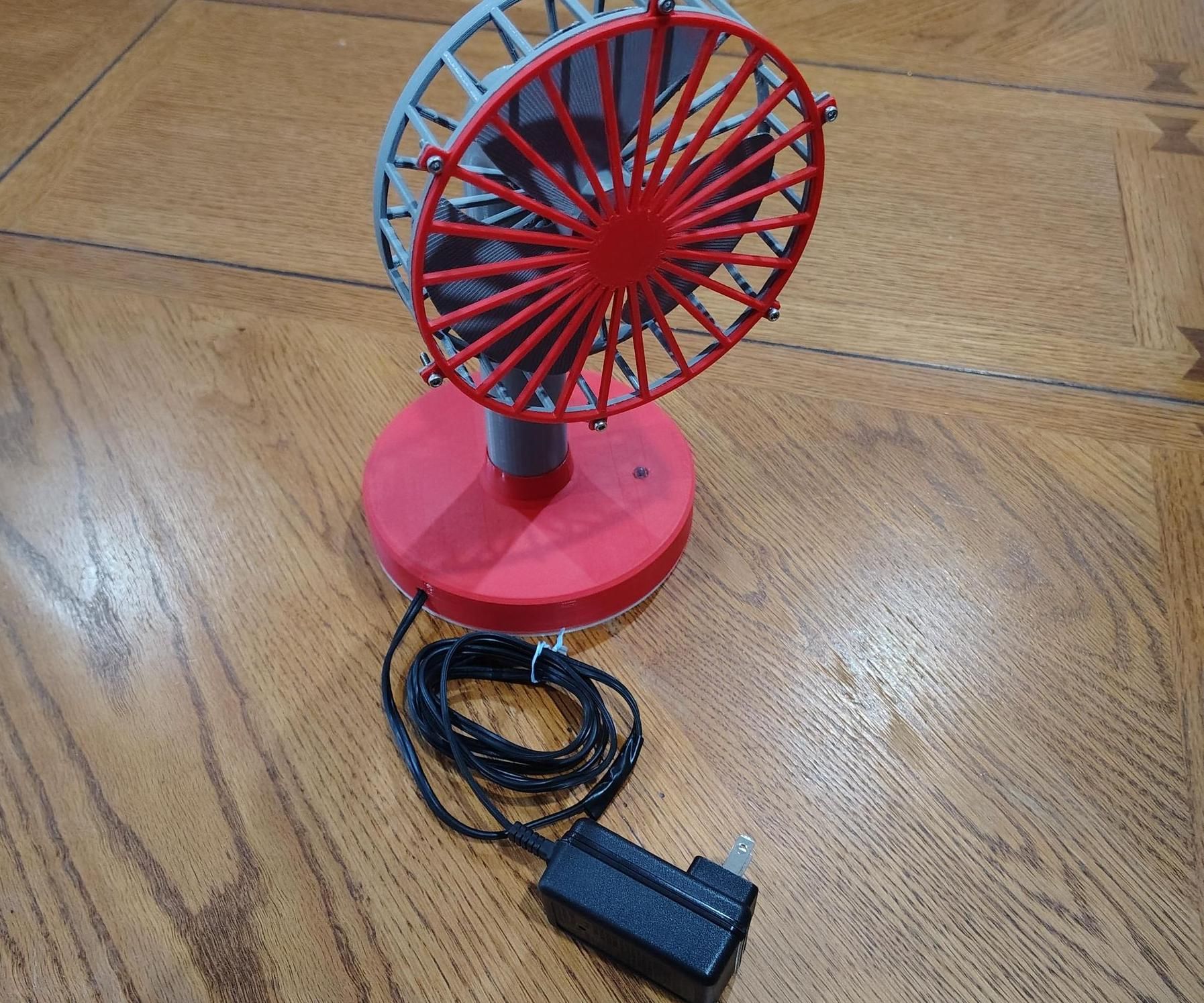 3D Printed Fan - Optimized for Heat Transfer