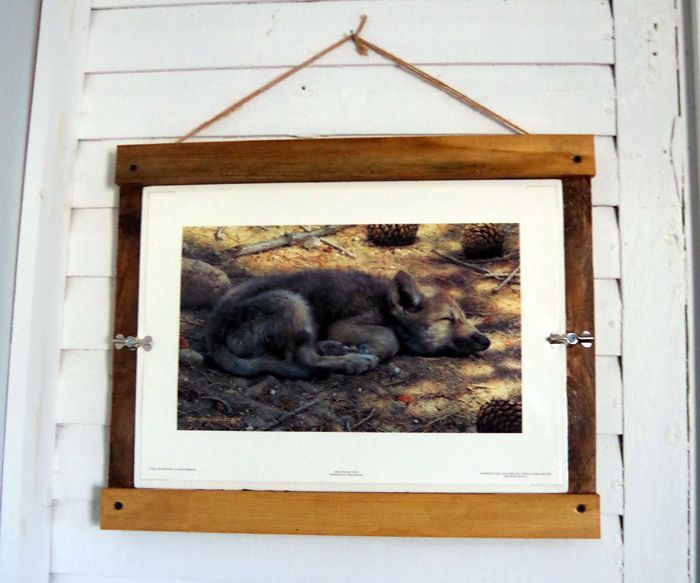 Farmhouse Picture Frame – Easy Wood Working DIY Using Barnwood
