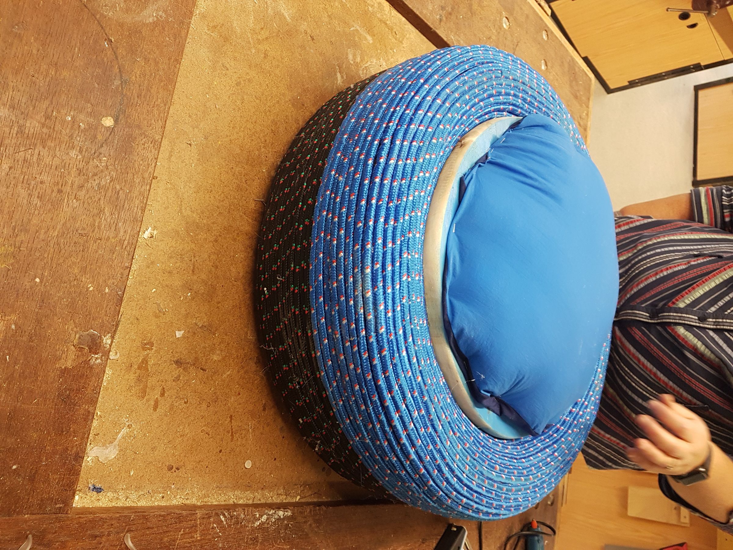 Repurposed Tyres Chairs 7 Steps Instructables