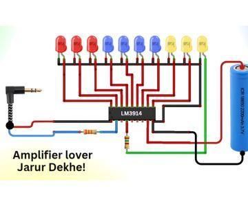 VU Meter Circuit Lm3915 Wiring Diagram