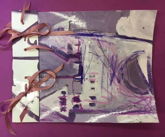 PURPLE SKETCH BOOK