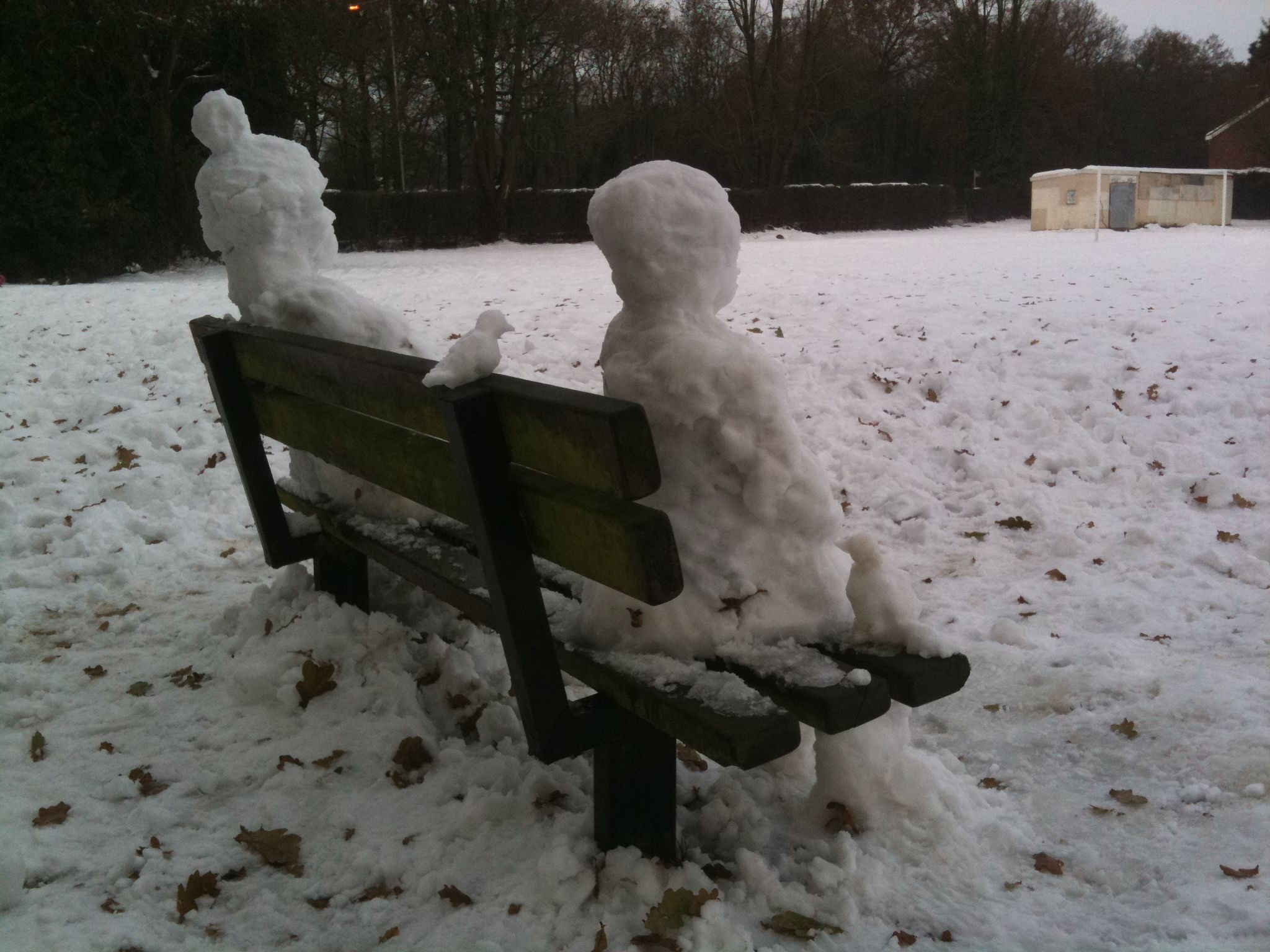 Realistic Snow People and Animals