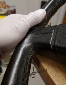 Reupholstering a Steering Wheel