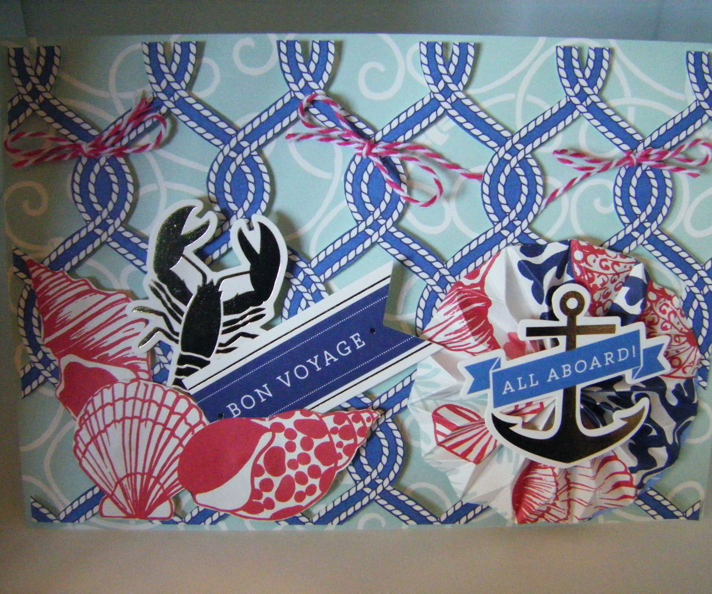 How to Make a  Seafarer Rope Cut Collective Card 