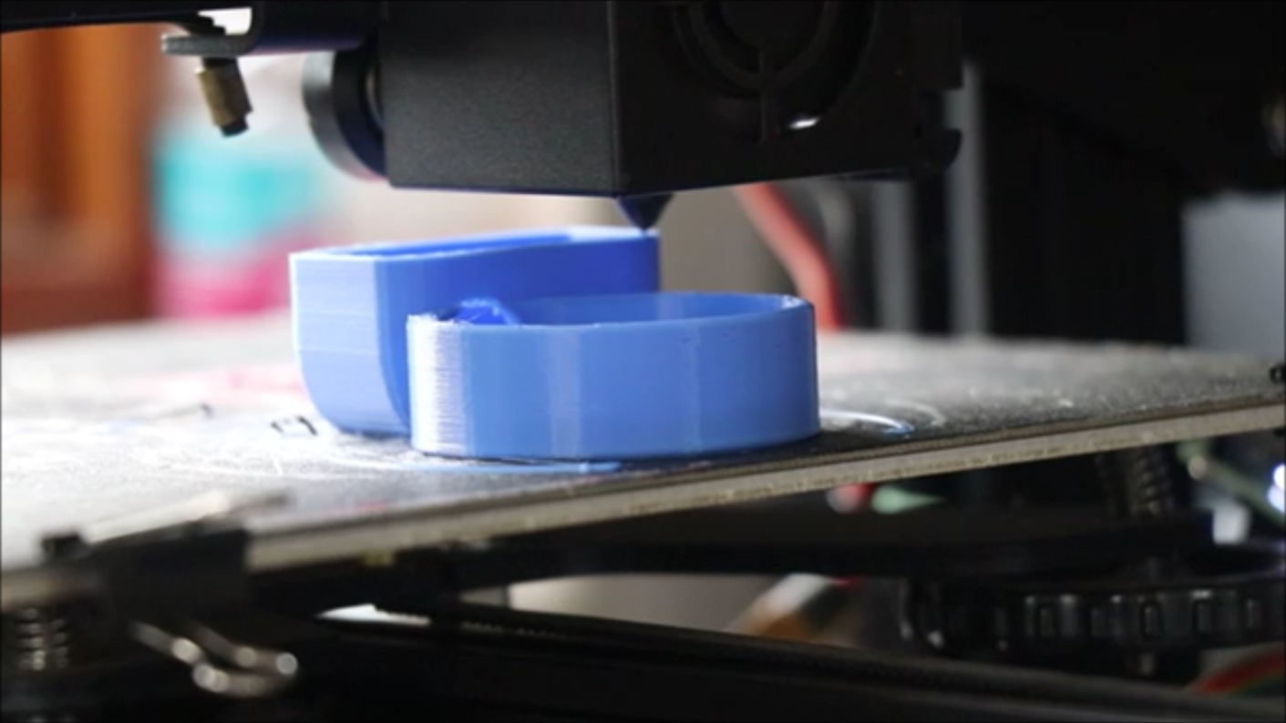 ชิ้นส่วน 3D Printed ของ Smart Cat Feeder