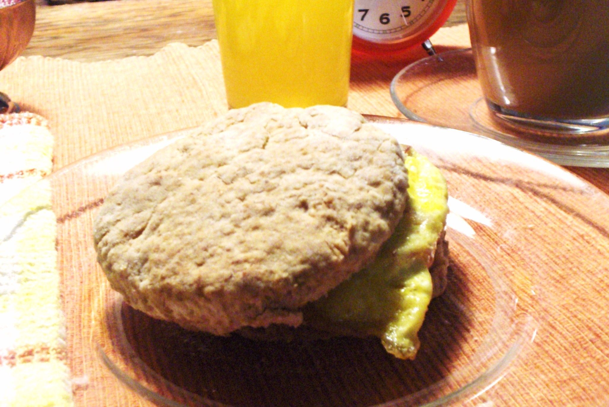 Quadruple B's Sandwich Luxe (Big, Biscuit, Bacon & Egg Brunch)