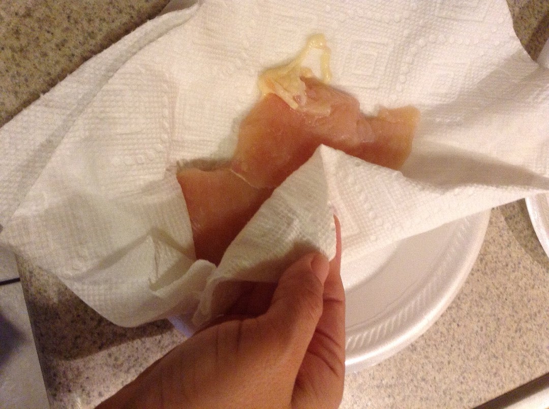 Rinse and Dry the Chicken