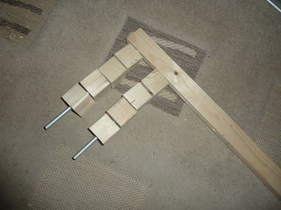 Step 5: Stuck the Bars Between the Beams