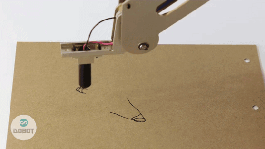 Draw a Baymax and Laser Cut a Kongfu Panda With Dobot.exe