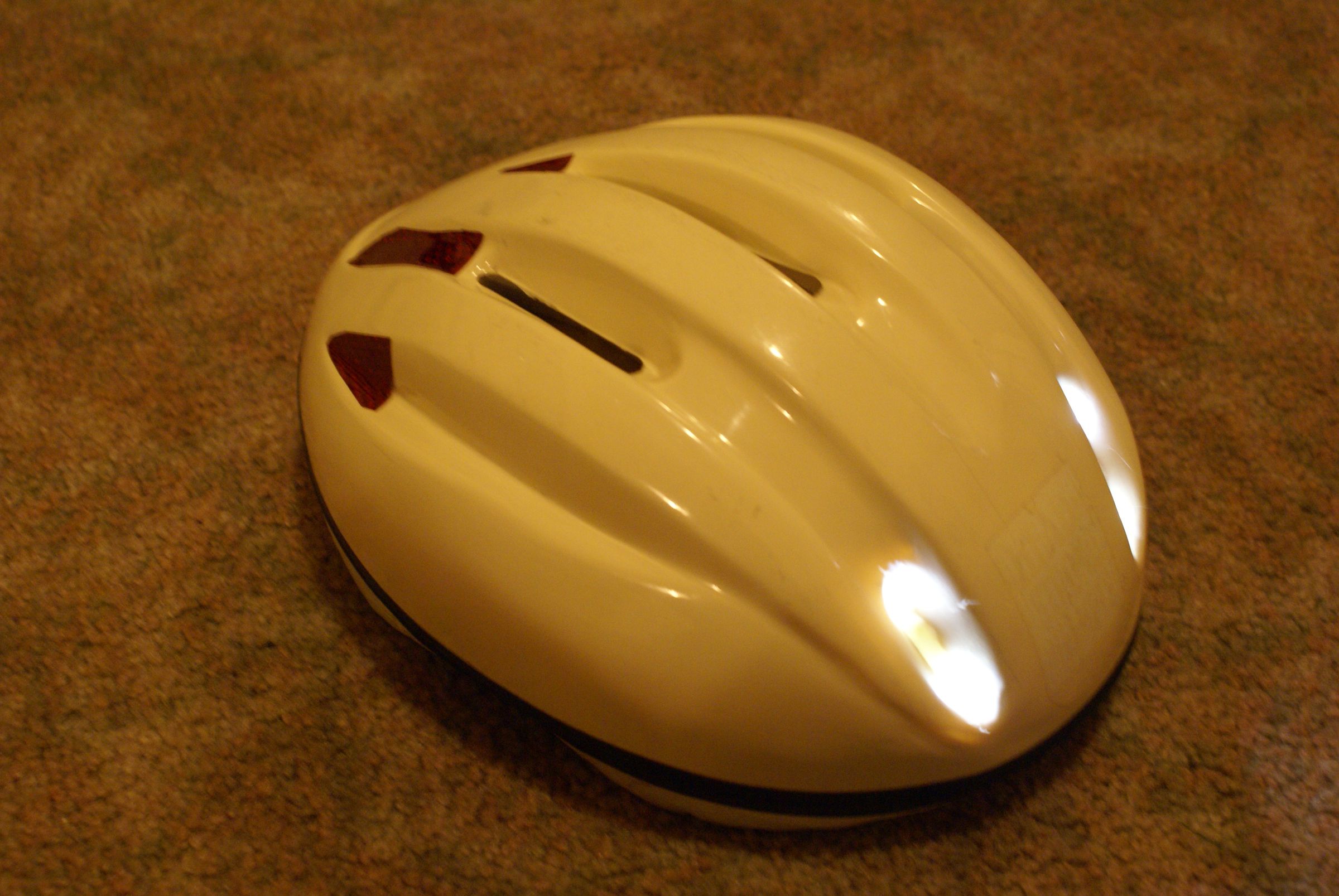 Sleek LED Helmet