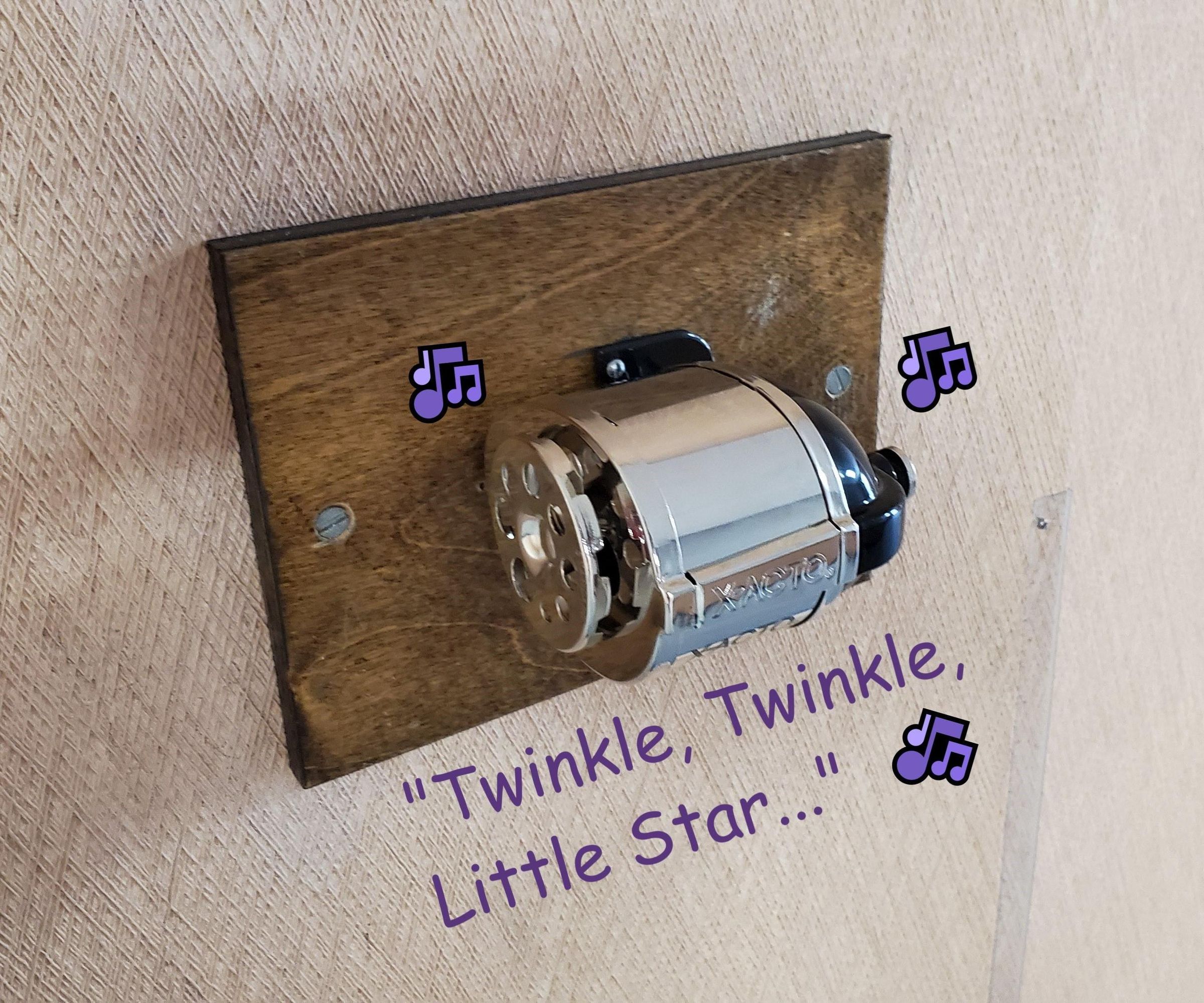 Let's B-sharp: a Musical Modified Pencil Sharpener